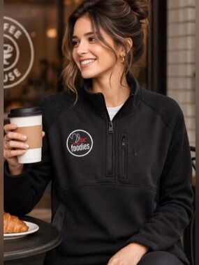 Spyder Half Zip Pullover Textured Luxe Performance Top Minimalist Quiet Luxury